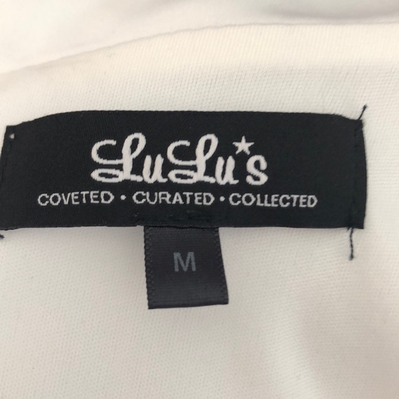 Lulu’s love galore white strap skater dress - Picture 6 of 6